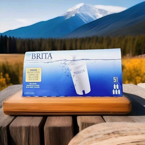 Brita Replacement Water Filters, 5 Pack - Picture 1 of 7